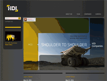 Tablet Screenshot of hdimining.com